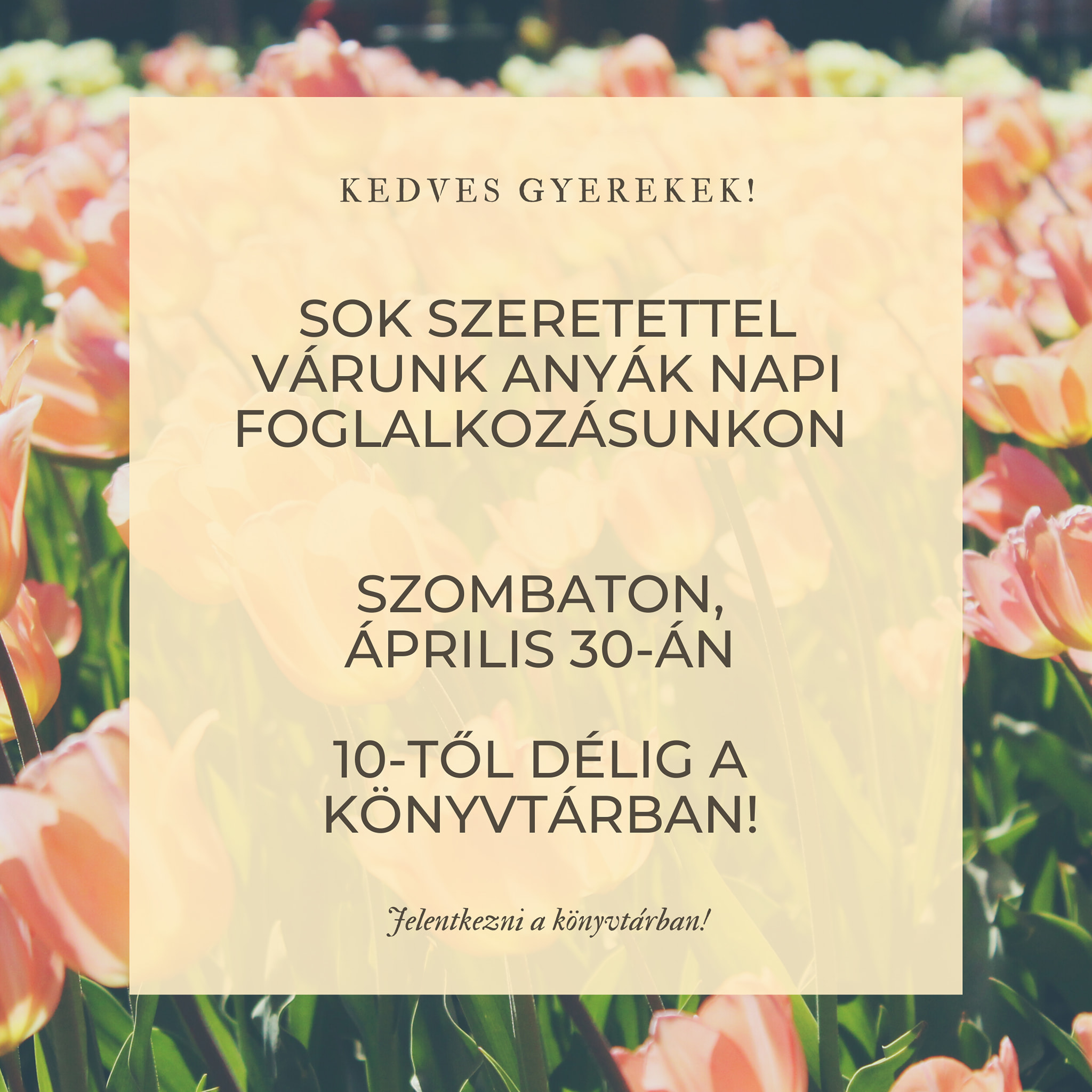 Anyák napi foglalkozás-2022